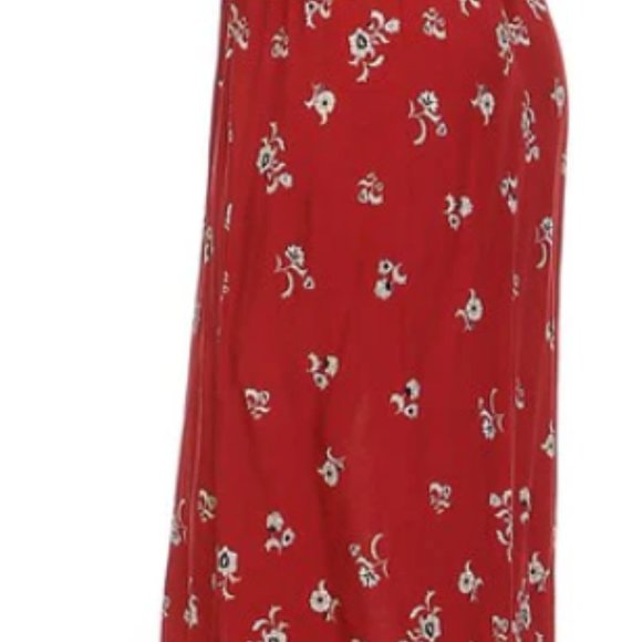 BOHO FLORAL OFF SHOULDER MAXI DRESS size S Small - Picture 3 of 9